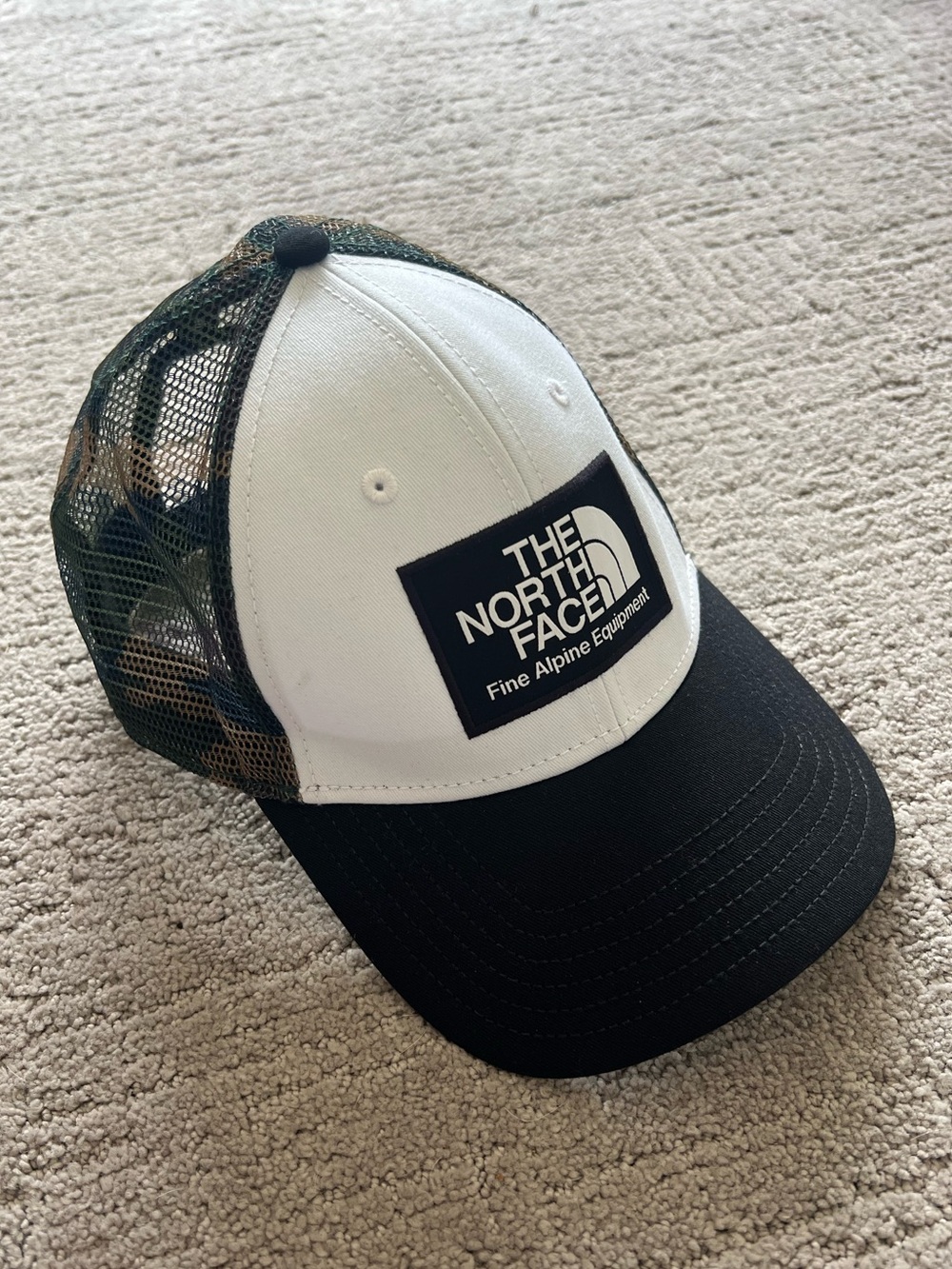 The North Face Camo Mesh Trucker Hat